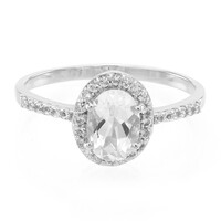 Bague en argent et Goshénite