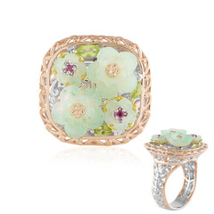 Bague en argent et Péridot (Gems en Vogue)