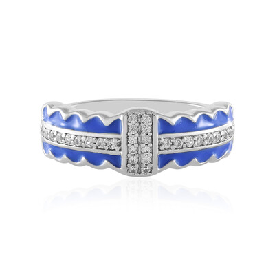 Bague en argent et Zircon
