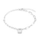 Bracelet en argent et Topaze blanche