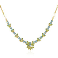 Collier en argent et Péridot