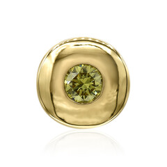 Pendentif en or et Diamant VS1 jaune