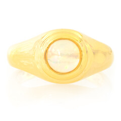 Bague en argent et Opale Welo