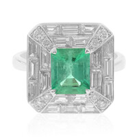 Bague en or et Emeraude de Colombie (CIRARI)
