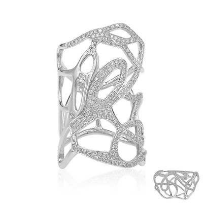 Bague en or et Diamant SI1 (H) (CIRARI)