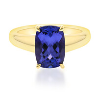 Bague en or et Tanzanite AAA (CIRARI)