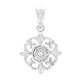 Pendentif en argent et Tourmaline Paraïba