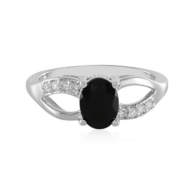 Bague en argent et Onyx noir