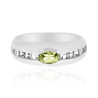 Bague en argent et Grenat du Mali