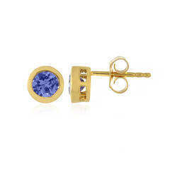 Boucles d'oreilles en argent et Tanzanite