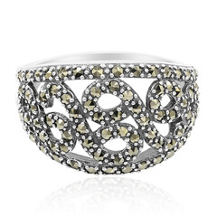 Bague en argent et Marcassite