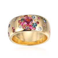 Bague en argent et Rubis (Adela Gold)