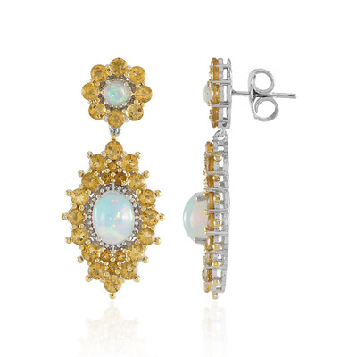 Boucles d'oreilles en argent et Opale Welo (Dallas Prince Designs)