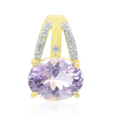 Pendentif en or et Scapolite pourpre