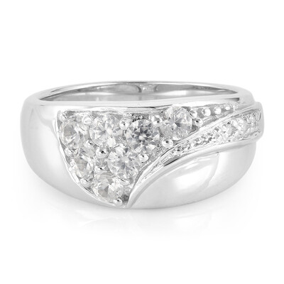 Bague en argent et Zircon