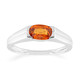 Bague pour homme en or et Saphir orange de Ban Ka Cha