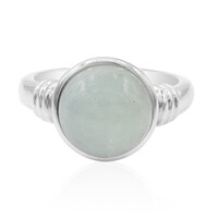 Bague en argent et Aigue-marine