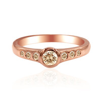 Bague en or et Diamant rose de France VS1 d'Argyle