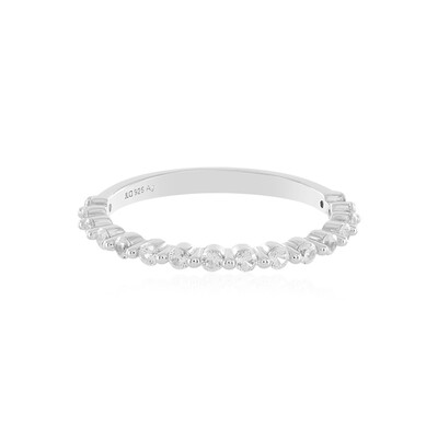 Bague en argent et Zircon