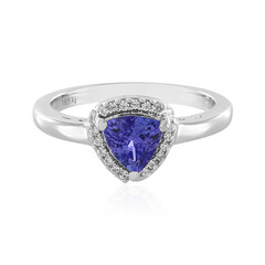 Bague en argent et Tanzanite