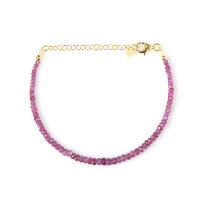 Bracelet en argent et Rubis de Tanzanie