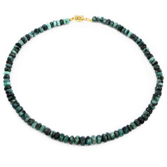 Collier en argent et Emeraude