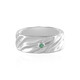 Bague en argent et Emeraude de Colombie (de Melo)