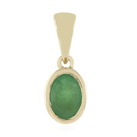 Pendentif en or et Emeraude de Socoto
