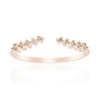 Bague en or et Diamant rose de France SI1 d'Argyle 
