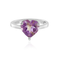 Bague en argent et Amétrine d'Anahi