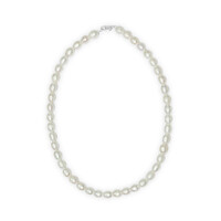 Collier en argent et Perle de culture d'eau douce