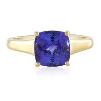 Bague en or et Tanzanite AAA