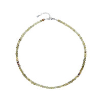 Collier en argent et Grenat grossulaire