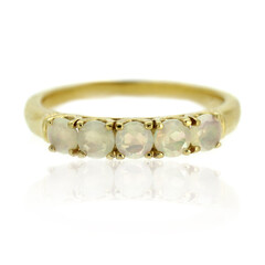 Bague en argent et Opale Welo
