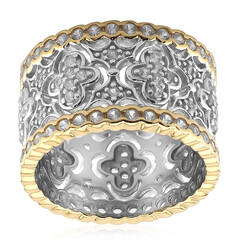 Bague en argent et Zircon