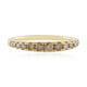 Bague en or et Diamant champagne I2 (de Melo)