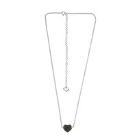 Collier en argent et Chêne des marais