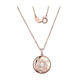 Collier en argent et Topaze blanche (Adela Silber)
