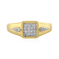 Bague en argent et Diamant I2 (I)