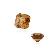 Zircon champagne 5,7 ct (gemme et boîte de collection)