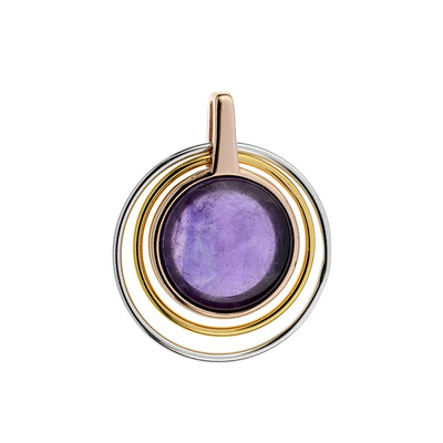 Pendentif en argent et Améthyste (dagen)