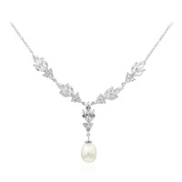 Collier en argent et Perle de culture d'eau douce