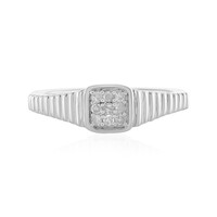 Bague en argent et Diamant I2 (I)