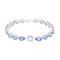 Bracelet en argent et Topaze bleue Mystique