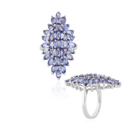 Bague en argent et Tanzanite