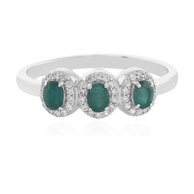 Bague en argent et Grandidierite