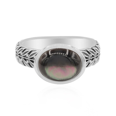 Bague en argent et Nacre