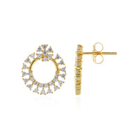Boucles d'oreilles en argent et Zircon