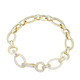Bracelet en argent et Topaze blanche (Adela Silber)