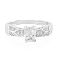 Bague en argent et Béryl de l'Himalaya